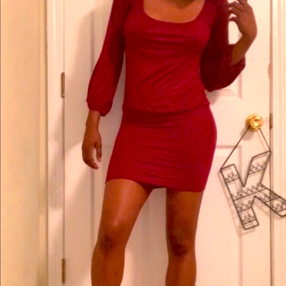 Long sleeved dress